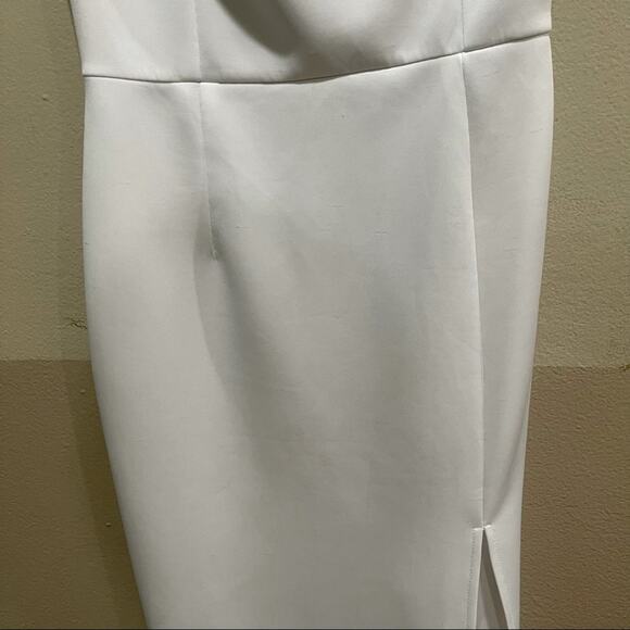 Sundays the Label White Off the Shoulder Midi Dress - Picture 11 of 12